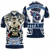 Tennessee Titans Afc Division Champions Super Bowl 2021 Kristian Fulton 3D All Over Print Polo Shirt