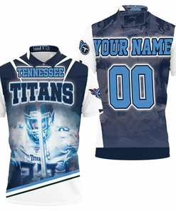 Tennessee Titans Fans Rejoice! AFC South Division Logo Personalized 3D All Over Print Polo Shirt Now Available