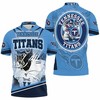 Tennessee Titans Super Bowl 2021 AFC North Division Champions 3D All Over Print Polo Shirt for Athleisure