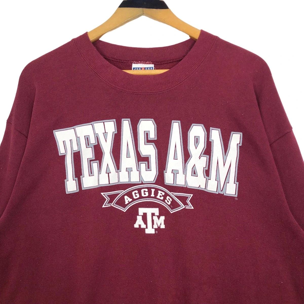 Texas A&M University Aggies Vintage Style Full Size Sweatshirt & Hoodie