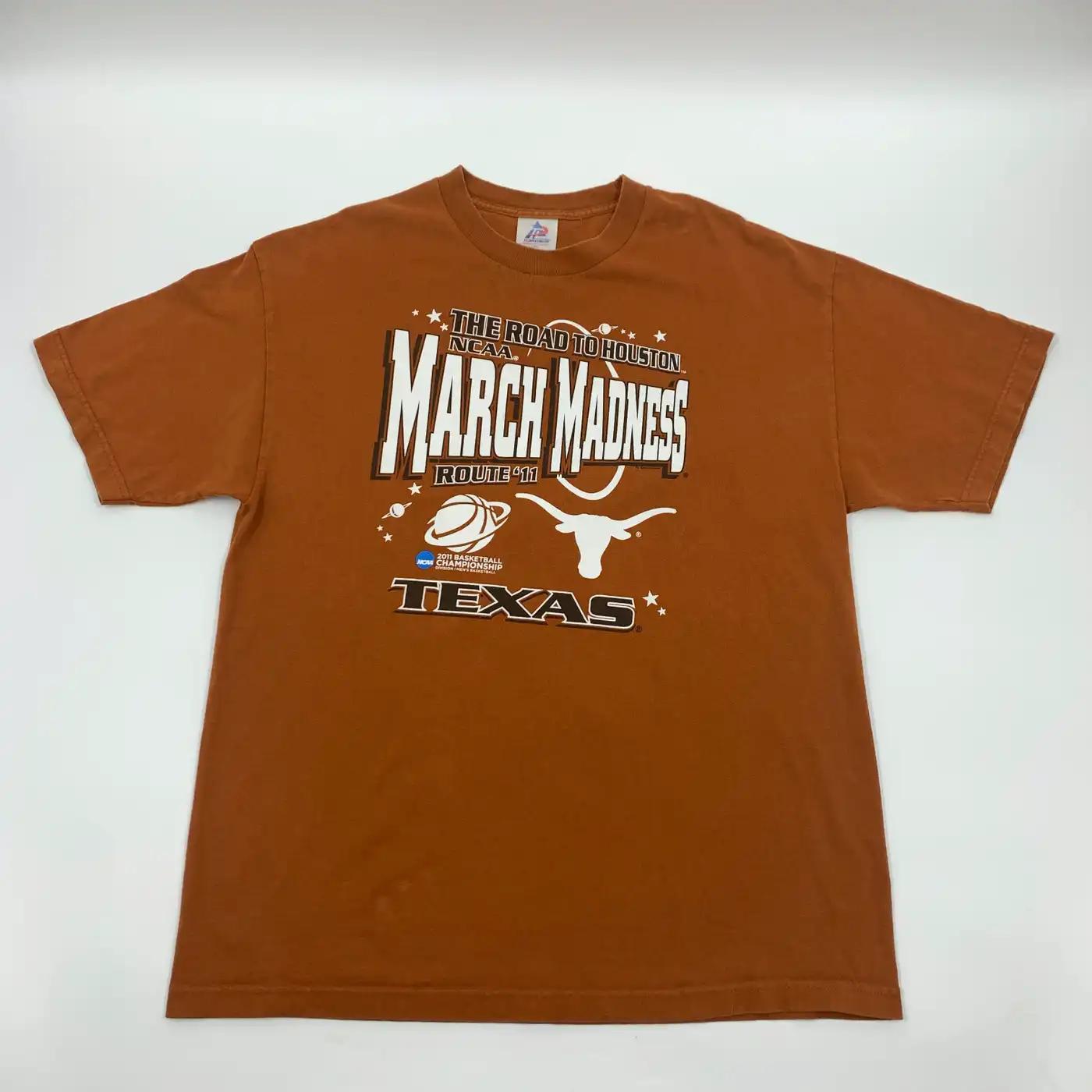 Texas Longhorns 2011 March Madness T-Shirt Sweatshirt Hoodie Crewneck Pullover American Football Gifts Lover