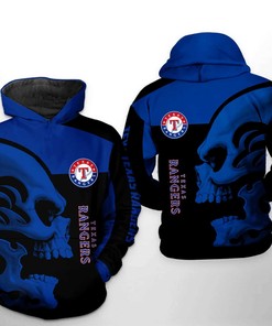 Texas Rangers MLB All Over Print Hoodie