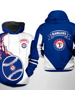 Texas Rangers MLB Classic All Over Print 3D Hoodie
