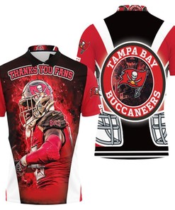 Thank You Fans! Show your love for the Tampa Bay Buccaneers with 2021 NFL Champions 3D All Over Print Polo Shirt.