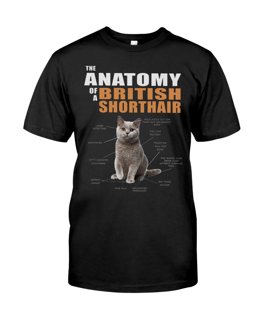 The Anatomy Of A British Shorthair Sweatshirt