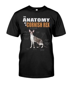 The Anatomy Of A Cornish Rex Sweatshirt