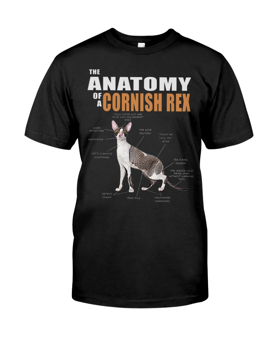 The Anatomy Of A Cornish Rex Sweatshirt