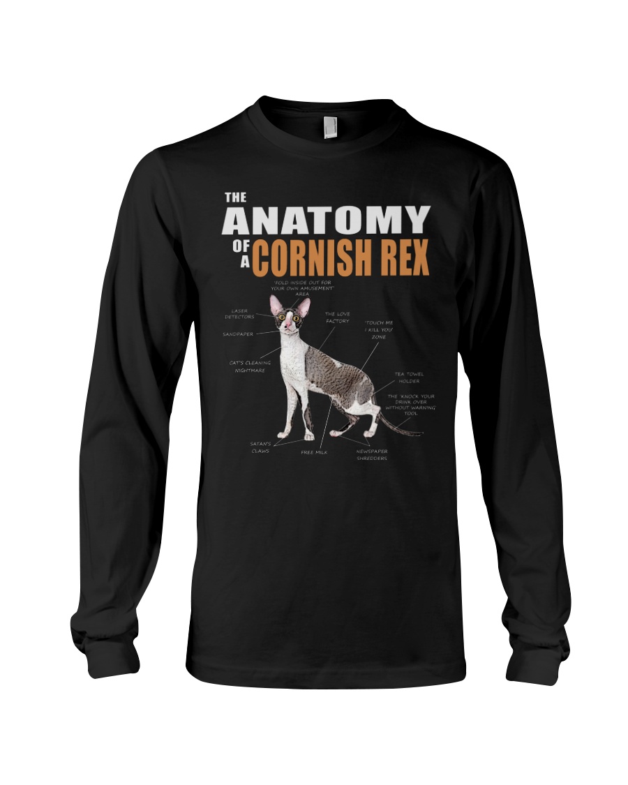 The Anatomy Of A Cornish Rex Sweatshirt - Image 3