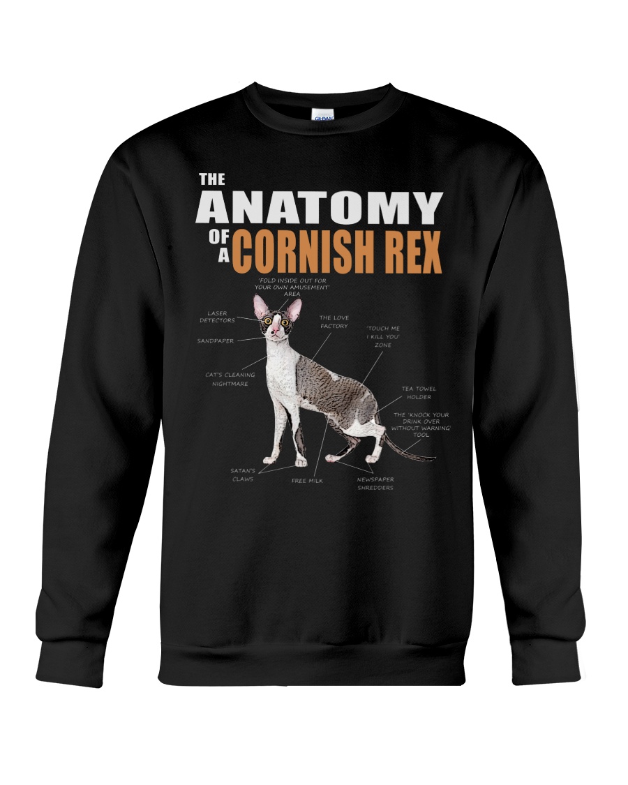 The Anatomy Of A Cornish Rex Sweatshirt - Image 4