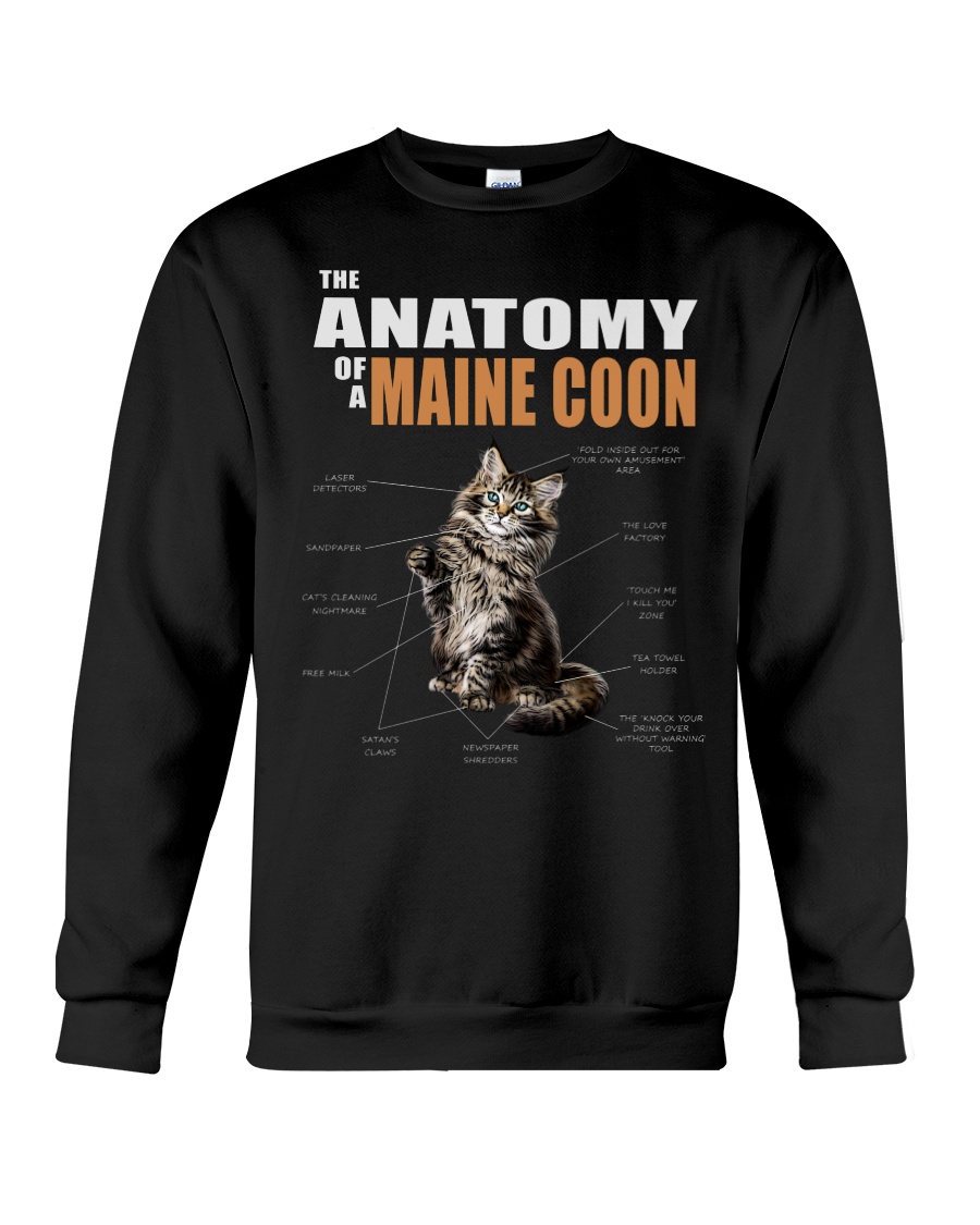 The Anatomy Of A Maine Coon T-Shirt - Image 4