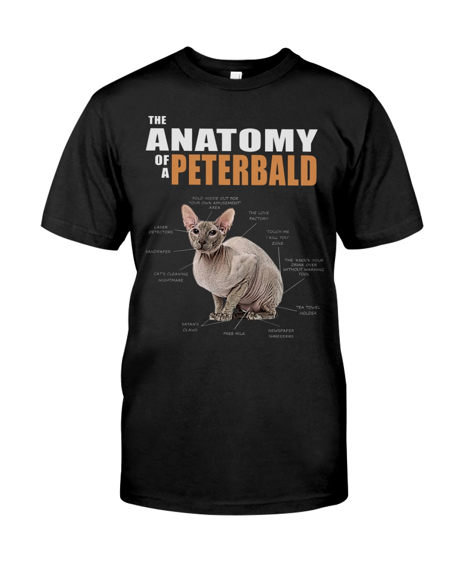 The Anatomy Of A Peterbald T-Shirt