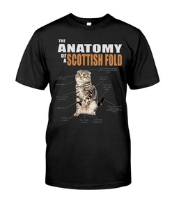 The Anatomy Of A Scottish Fold Sweatshirt