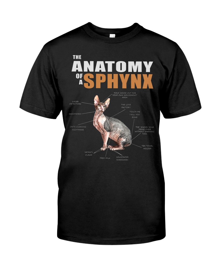 The Anatomy Of A Sphynx Hoodie