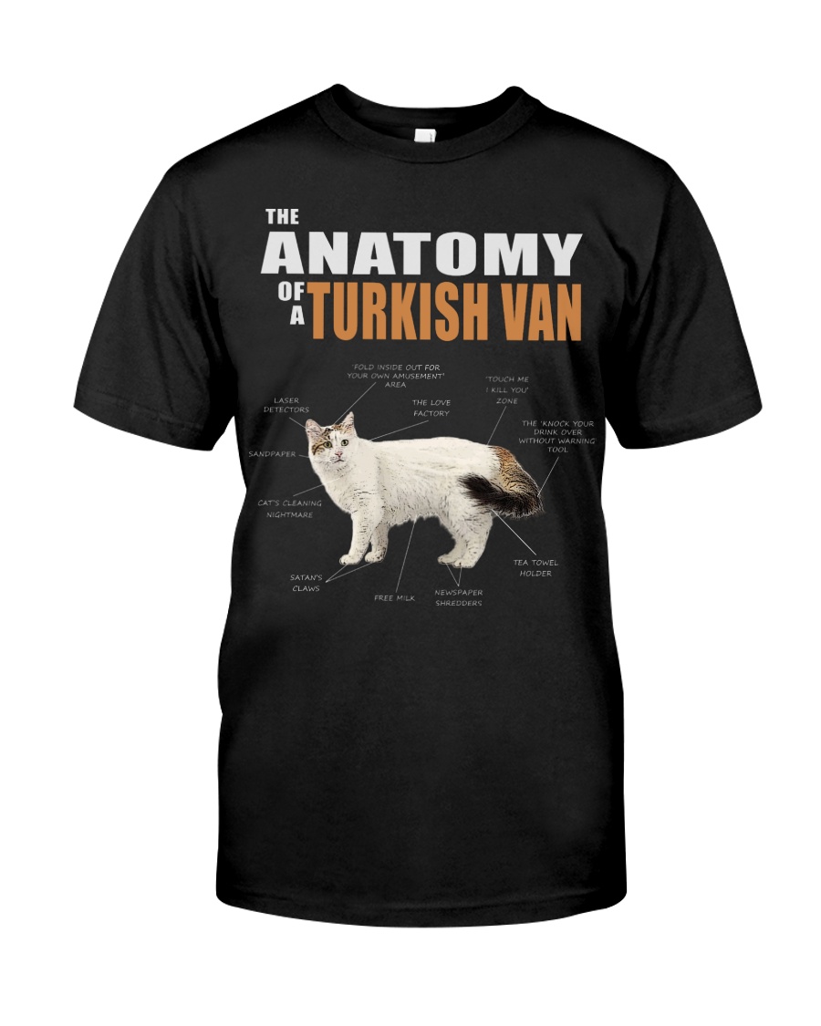 The Anatomy Of A Turkish Van T-Shirt