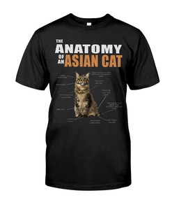 The Anatomy Of An Asian Cat Sweatshirt