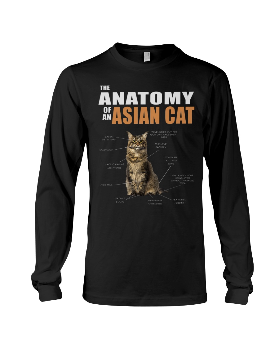 The Anatomy Of An Asian Cat Sweatshirt - Image 3