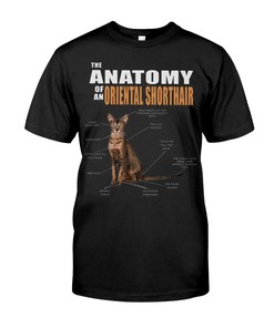 The Anatomy Of An Oriental Shorthair Sweatshirt