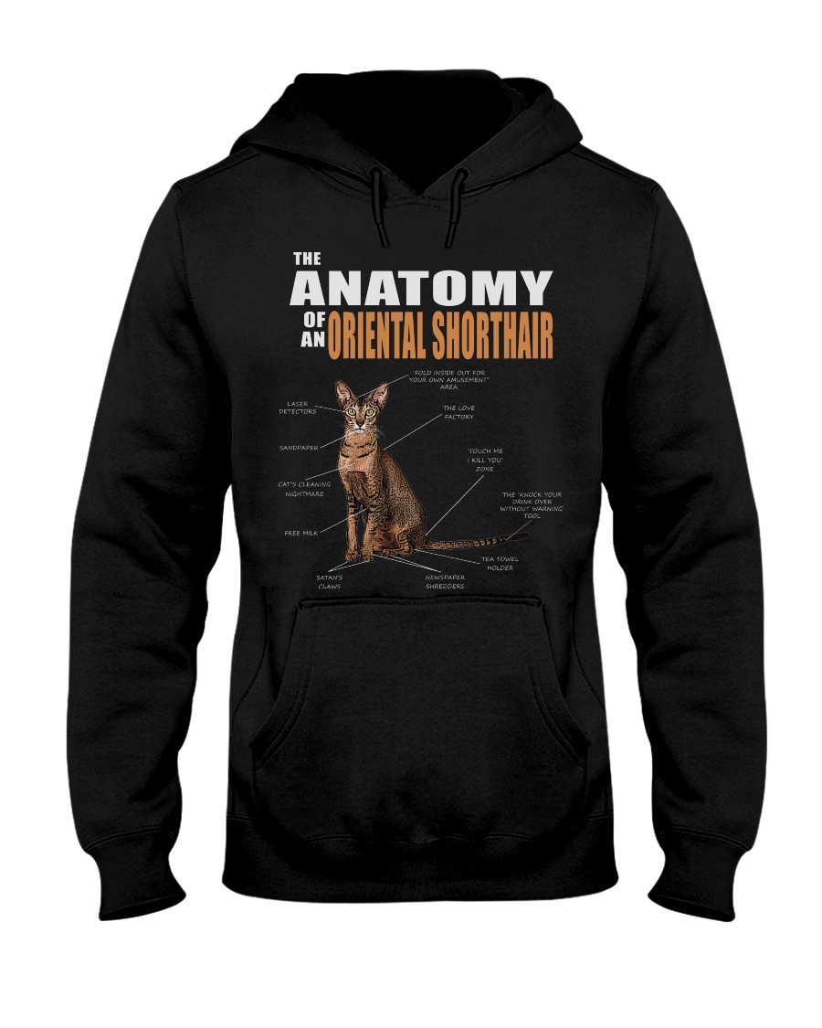 The Anatomy Of An Oriental Shorthair Sweatshirt - Image 2