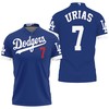The Blue Julio Urias-Inspired Style 3D All Over Print Polo Shirt: The Best Way to Support the LA Dodgers