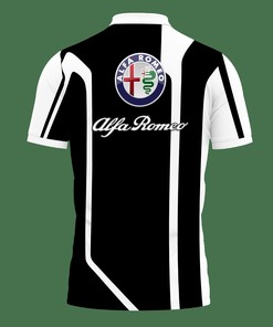 The Classic Choice: 3D Printed Alfa Romeo Ttt-Hl Polo Shirt Ver 2 with All Over Print Polo Shirt Design
