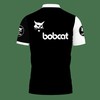 The Classic Look in Black: 3D Printed Bobcat Nct-Lt Polo Shirt Ver 2 with All Over Print Design