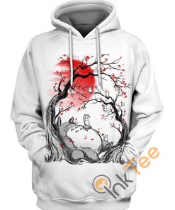 The Dreamy Totoro All Over Print Hoodie with 3D Effect