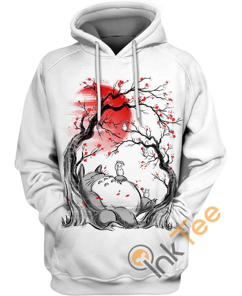 The Dreamy Totoro All Over Print Hoodie with 3D Effect