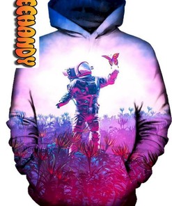 The Field Trip All Over Print 3D Hoodie with Adventure Quote