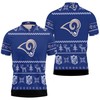 The Ideal Combination of Style and Comfort: Los Angeles Rams Nfl Ugly Sweatshirt Christmas 3D Polo Shirt