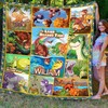 The Land Before Time Fleece Blanket - Personalized Disney Blanket with Custom Name for Kids