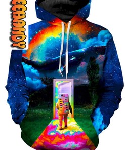 The Path Unisex All Over Print 3D Hoodie with Road Print
