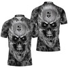 The Perfect Gift for Any LA Kings Fan: All-Over Print Skull Polo Shirt