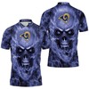 The Perfect Gift for Every LA Rams Fan: All-Over Print Skull 3D Polo Shirt
