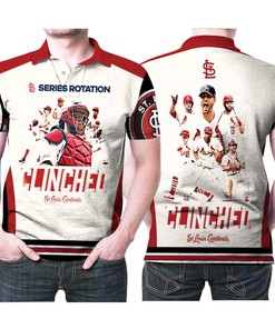 The Series Rotation Legends Assemble Show Their Pride with Our St. Louis Cardinals Polo Shirt