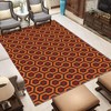 The Shining Overlook Hotel 70s Style Non-Slip Area Rug - Soft Door Mat Nursery Carpet