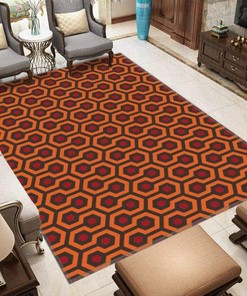 The Shining Overlook Hotel 70s Style Non-Slip Area Rug - Soft Door Mat Nursery Carpet