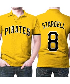 The Team Logo In This Baseball Team Logo Majestic Official Gold 2019 Polo Shirt