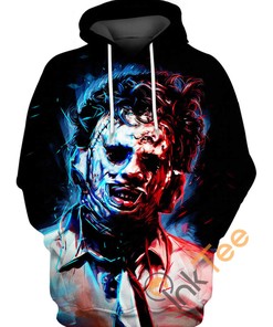 The Texas Chainsaw Massacre Leatherface All Over Print 3D Hoodie
