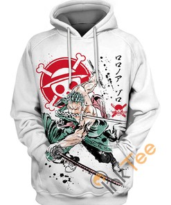 The Three Sword Style of Zoro 3D Hoodie