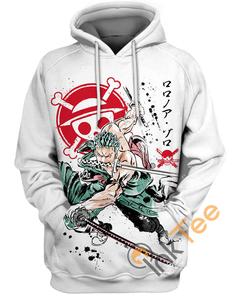 The Three Sword Style of Zoro 3D Hoodie