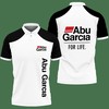The Ultimate Black Polo: 3D Printed Abu Garcia TNC-NH Polo Shirt Ver 2 with All Over Print Design