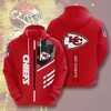 The Ultimate Kansas City Chiefs All Over Print Hoodie for Fans