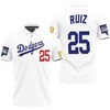 The White Ruiz 25 2020 Championship Golden Edition Jersey Inspired Style 3D All Over Print Polo Shirt