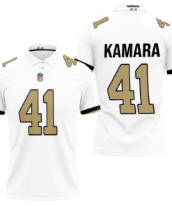 This Art Kamara 41 New Orleans Saints Nfl Jersey 3D All Over Print Polo Shirt is perfect for any Saints fan.