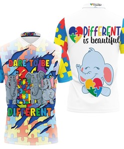 This Elephant Family Inspired Breathable Fabric Athleisure Polo Shirt All Over Print Shirt 3D T-Shirt