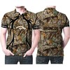 This Leaves Themed NFL American Football Team Logo Polo Shirt All Over Print Shirt 3D T-Shirt