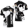 This Marlins Snoopy Lover 3D Printed Polo Shirt is Perfect for Dog and Baseball Lovers
