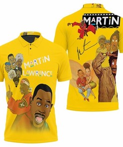 This Martin Lawrence Legend Comedian Signed Polo Shirt is a Must-Have for Fans