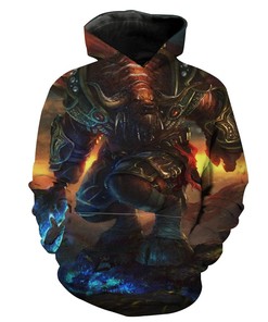 Thrall in WoW Classic All Over Print 3D Hoodie