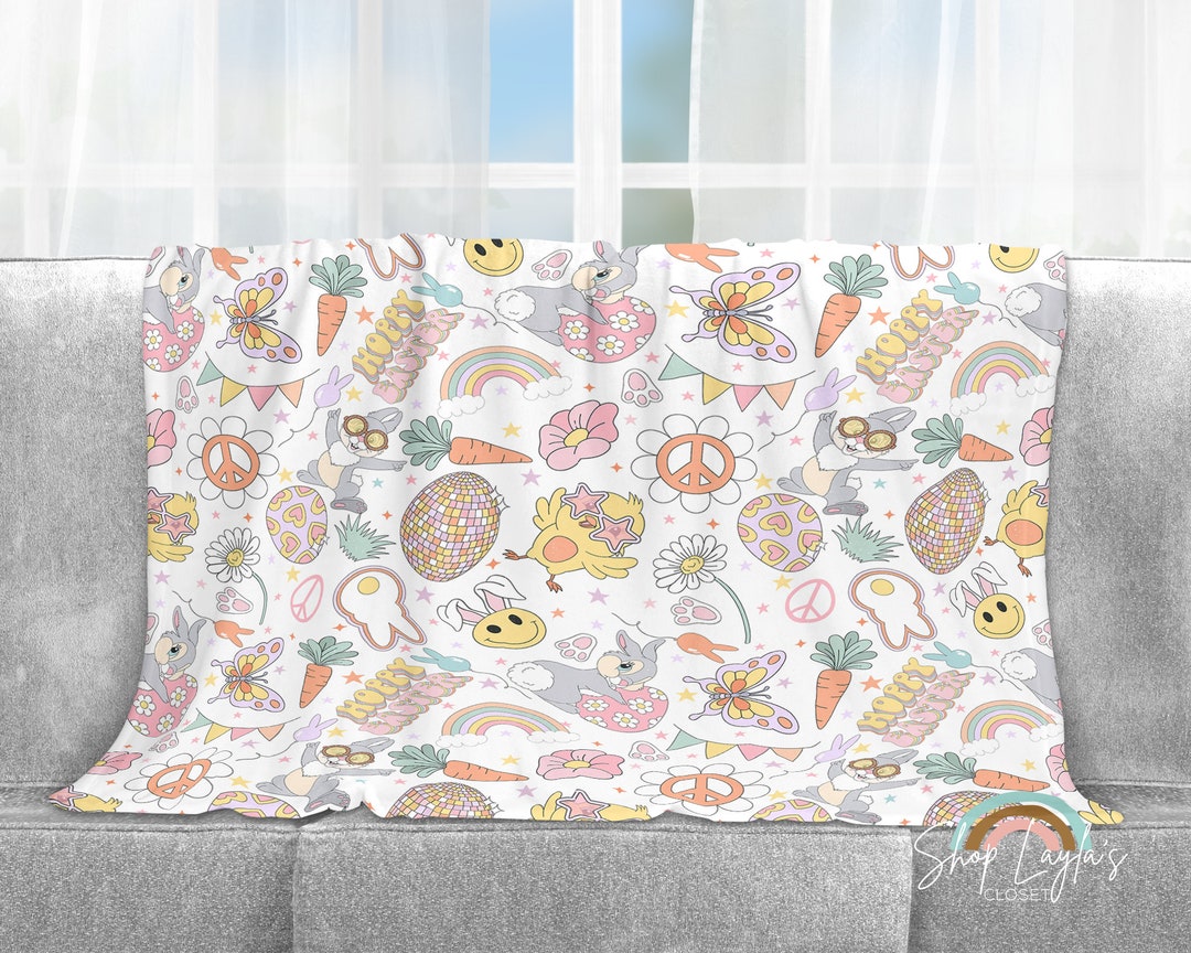 Thumper Easter Blanket, Disney Easter Blanket, Perfect for Your Little Bunny